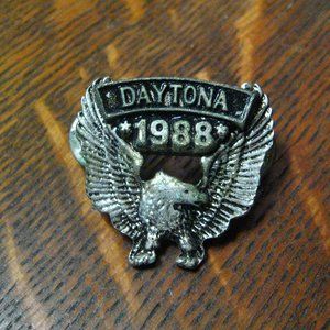 Daytona Bike Week 1988 Jacket Lapel Pin